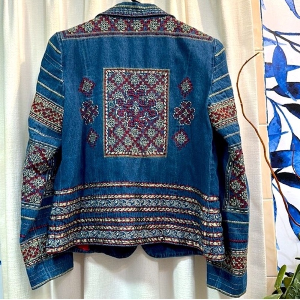 🖤Coldwater Creek Embroidered‎ jacket - Picture 5 of 6